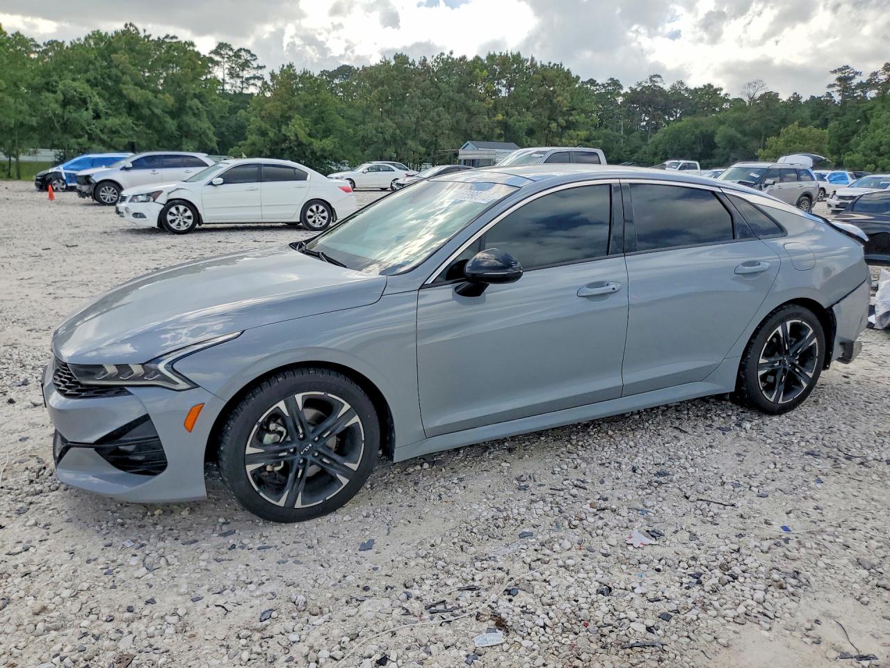 2022 Kia K5 GT-Line, VIN 5XXG64J28NG123734 — Rear end