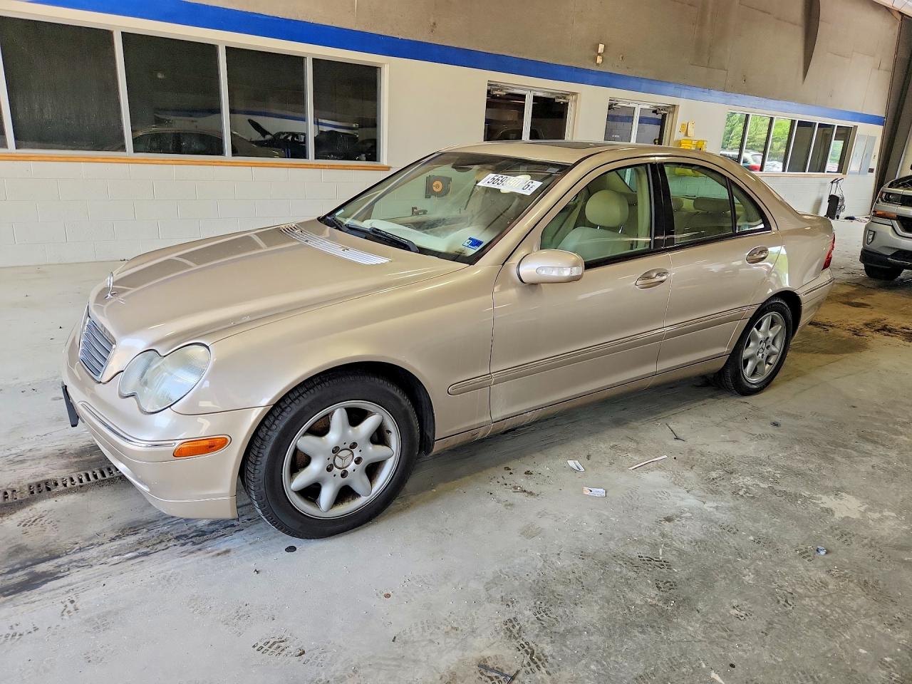 2004 Mercedes-Benz C 240, VIN WDBRF61J14A585508 — Interior fire
