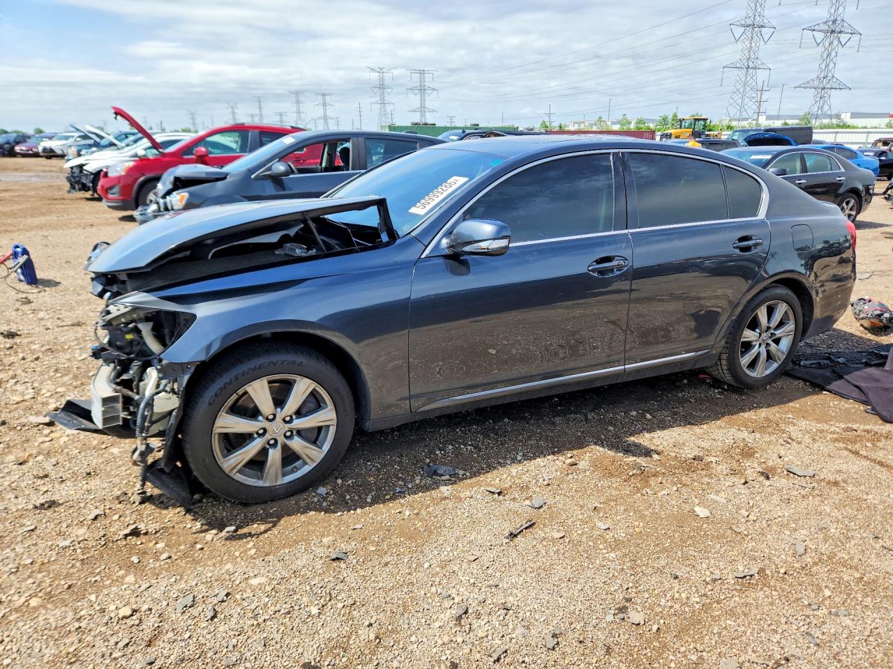 2011 Lexus GS 350, VIN JTHCE1KS3B0028587 — Перед