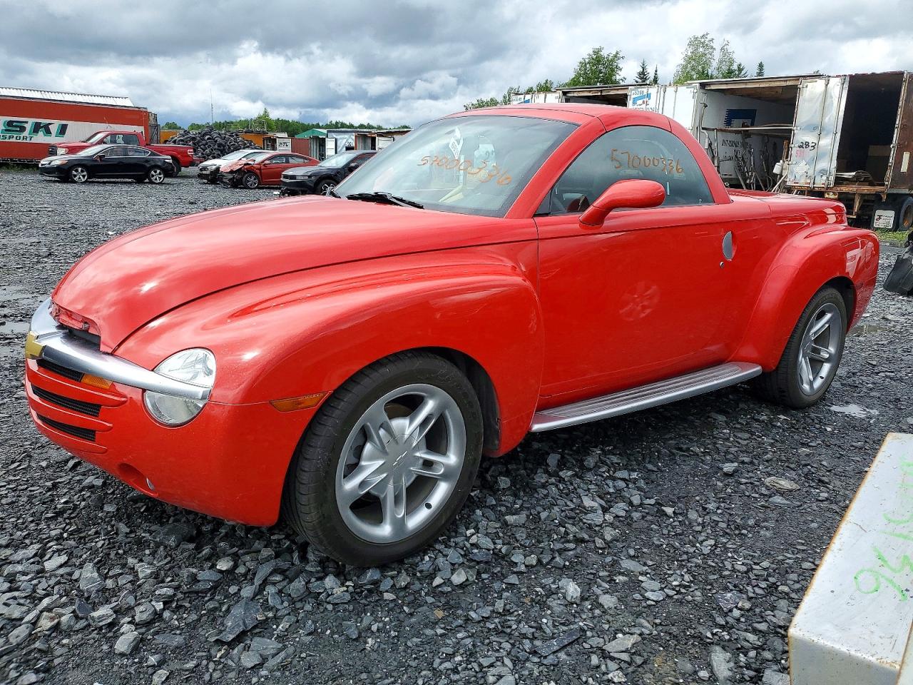 2003 Chevrolet SSR LS, VIN 1GCES14P63B101792 — Biohazard / chemical