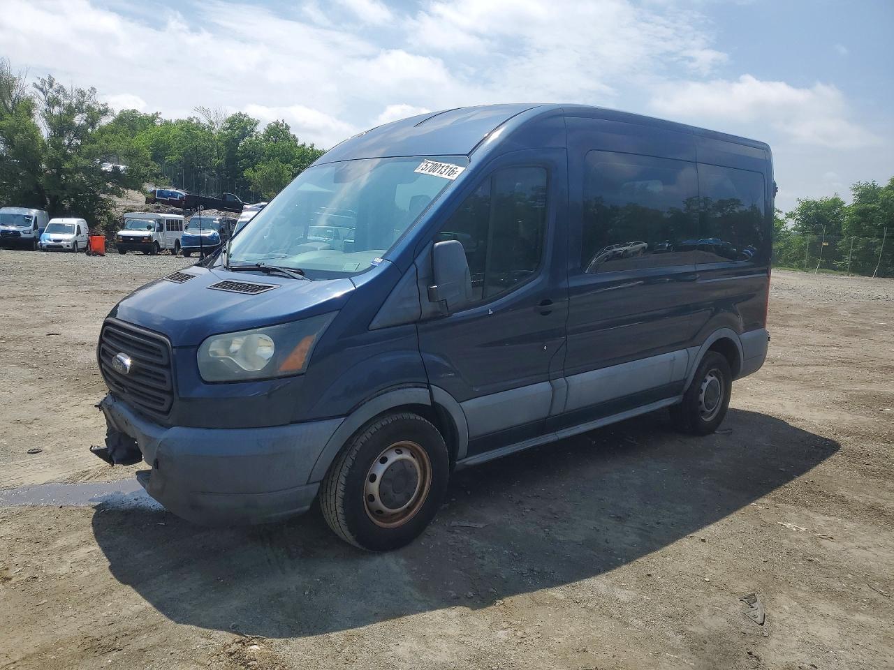 2016 Ford Transit XL, VIN 1FMZK1CM1GKA28258 — Перед