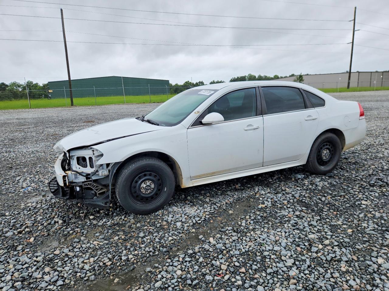 2010 Chevrolet Impala Police Police, VIN 2G1WD5EMXA1145021 — Front end