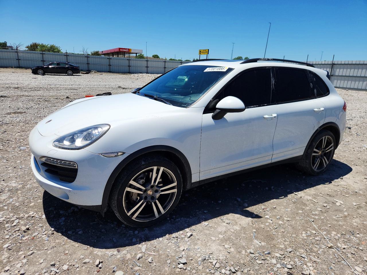 2012 Porsche Cayenne S, VIN WP1AB2A22CLA49955 — Front end