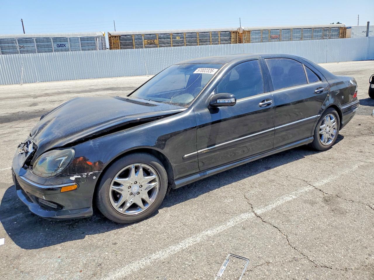 2006 Mercedes-Benz S 500, VIN WDBNG75J46A470058 — Front end