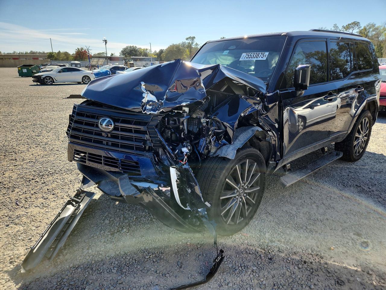 2025 Lexus GX 550 Luxury+, VIN JTJVBCDX4S5067051 — Перед