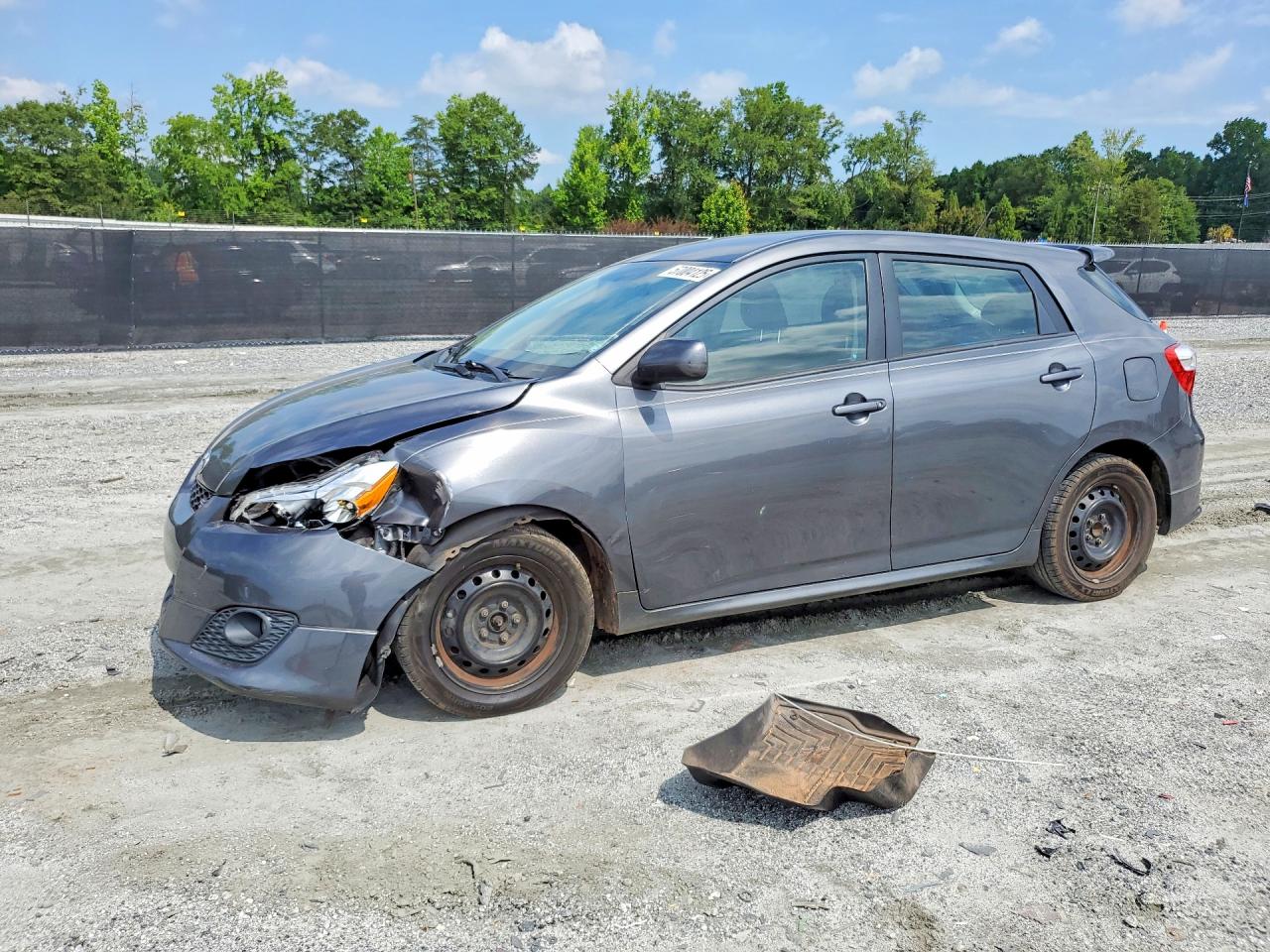 2010 Toyota Matrix S, VIN 2T1KE4EE5AC038160 — Front end