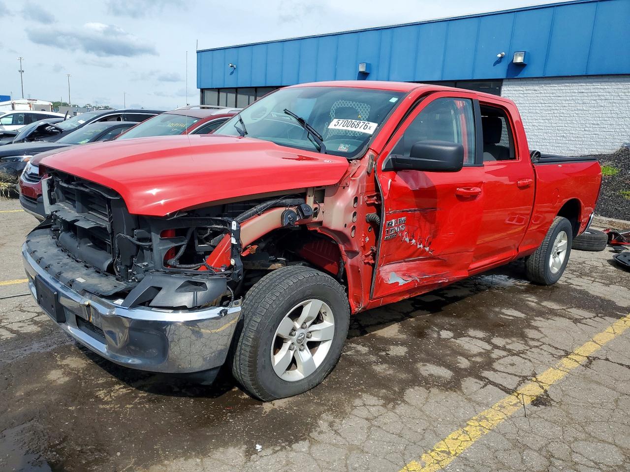 2019 Ram 1500 Big Horn, VIN 1C6RR7TT4KS676851 — Бок