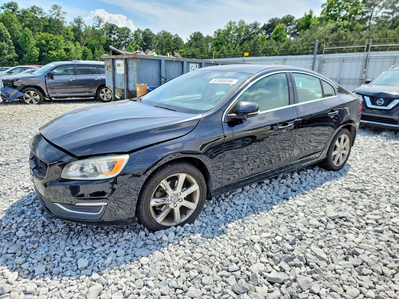2016 Volvo S60 T5 Drive-E Premier, VIN YV126MFKXG2410806 — Front end