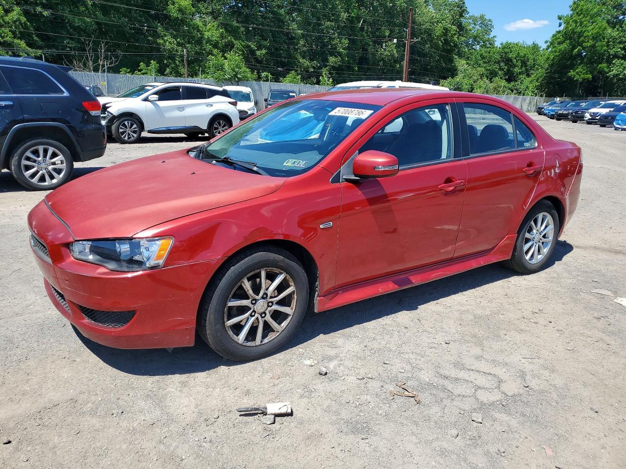 2016 Mitsubishi Lancer ES, VIN JA32U2FU2GU001400 — Side