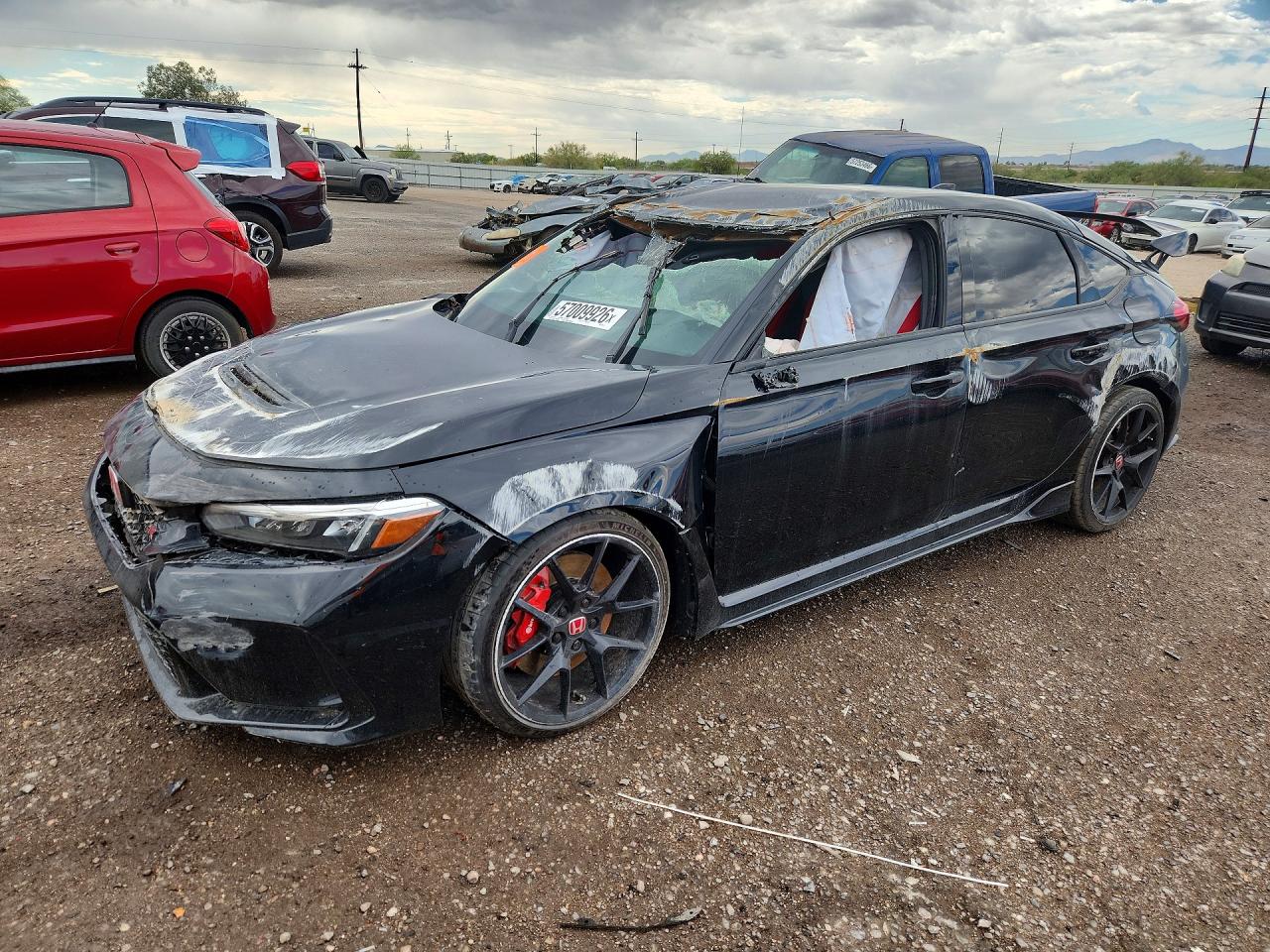 2025 Honda Civic Type R, VIN JHMFL5G47SX007172 — Rollover