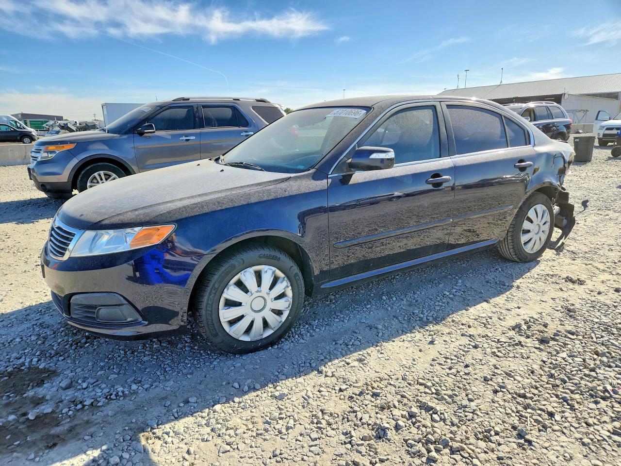 2010 Kia Optima LX, VIN KNAGG4A82A5427042 — Rear end