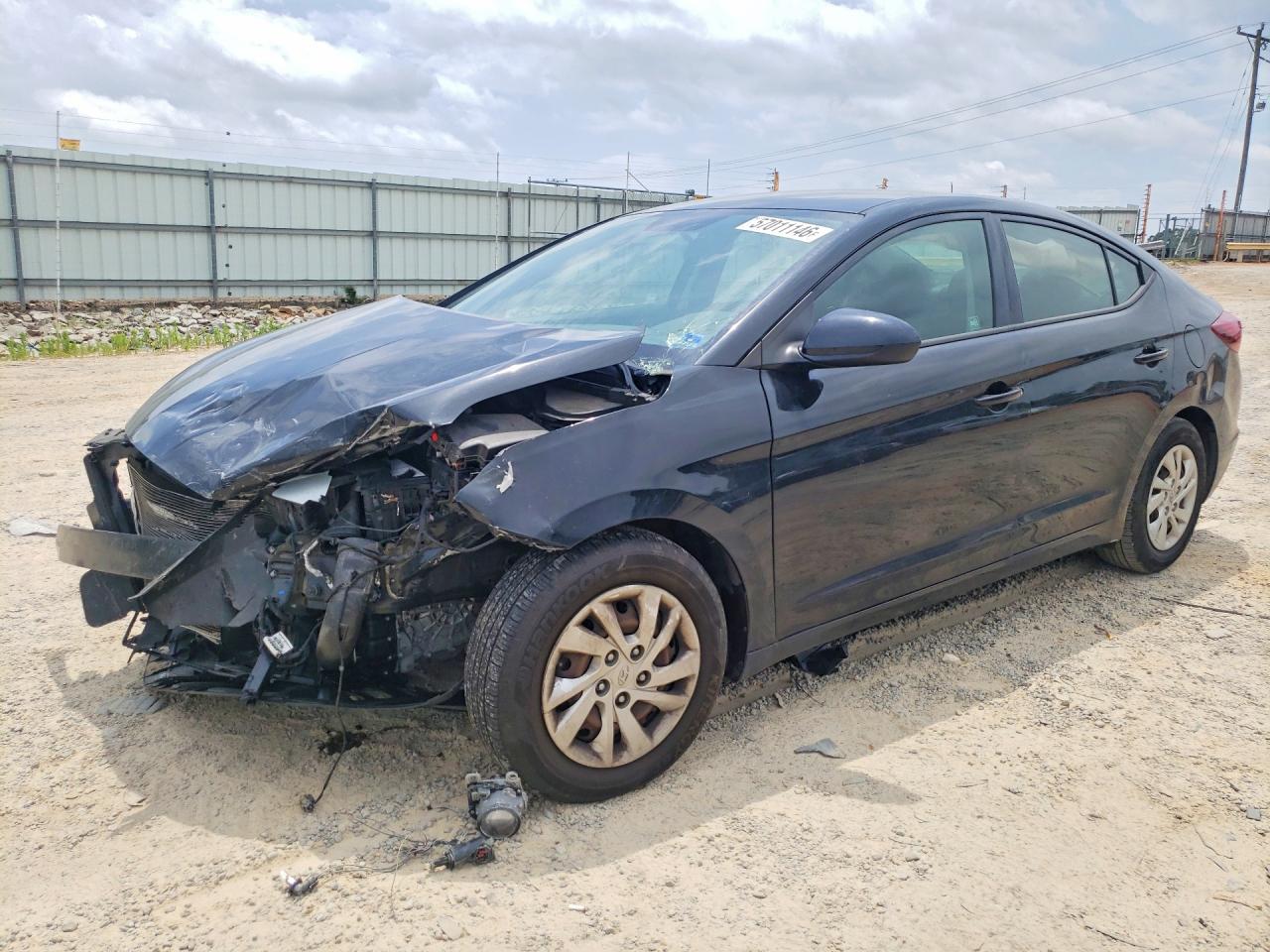 2019 Hyundai Elantra SE, VIN 5NPD74LF8KH411608 — Front end