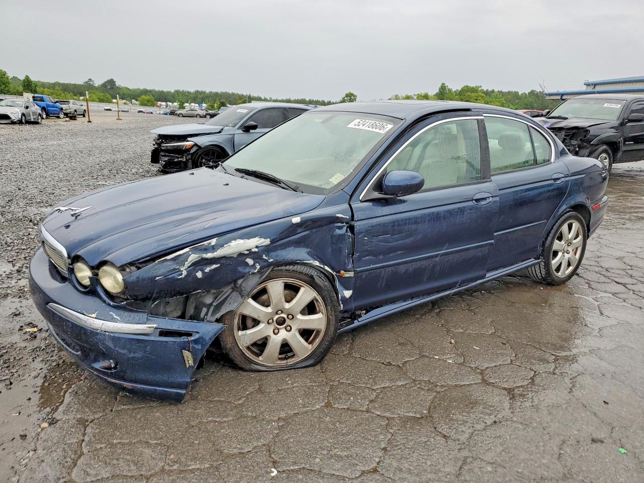 2006 Jaguar X-Type, VIN SAJWA51A86WE70783 — Бок