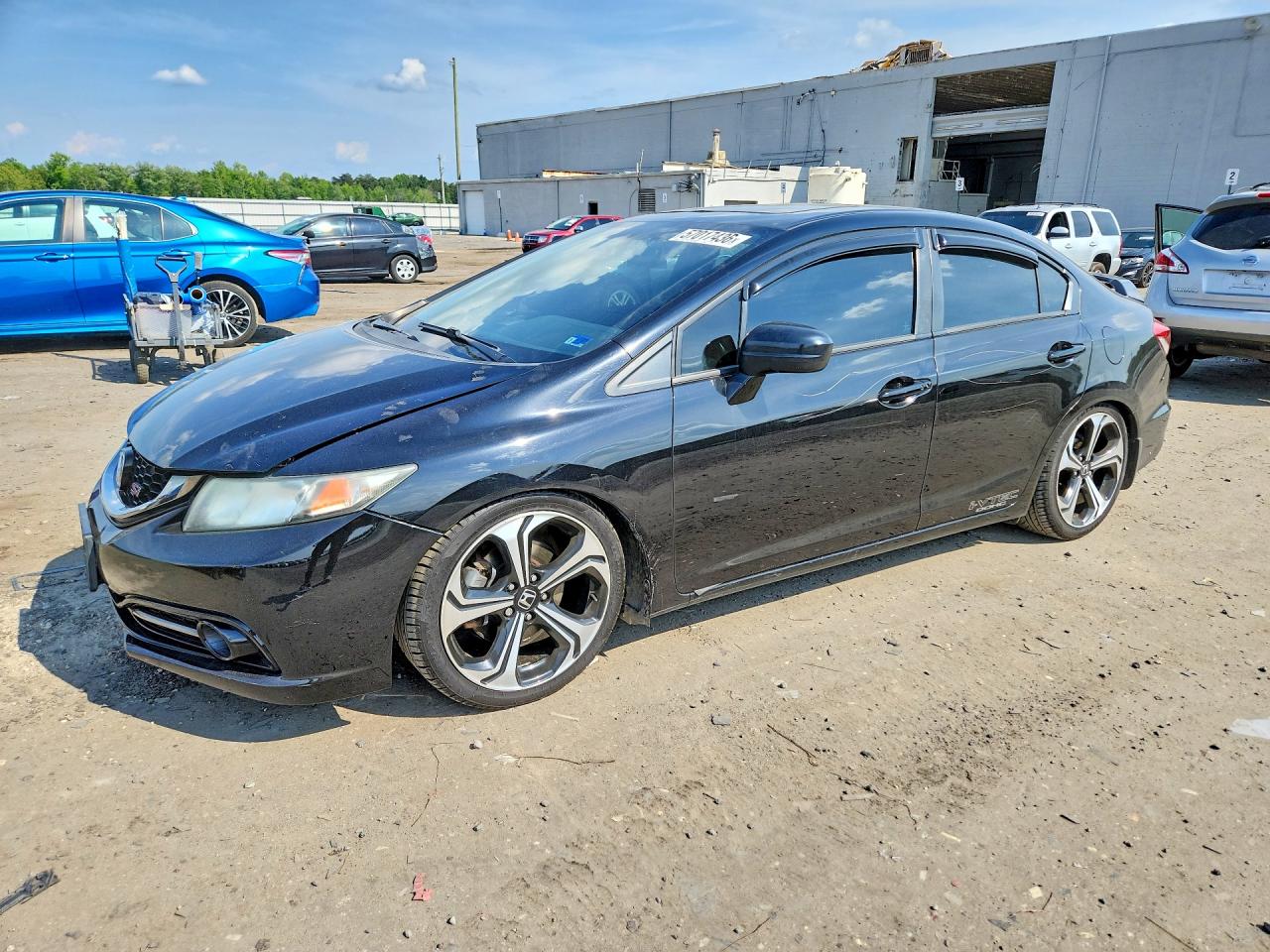 2015 Honda Civic Si, VIN 2HGFB6E54FH709404 — Front end