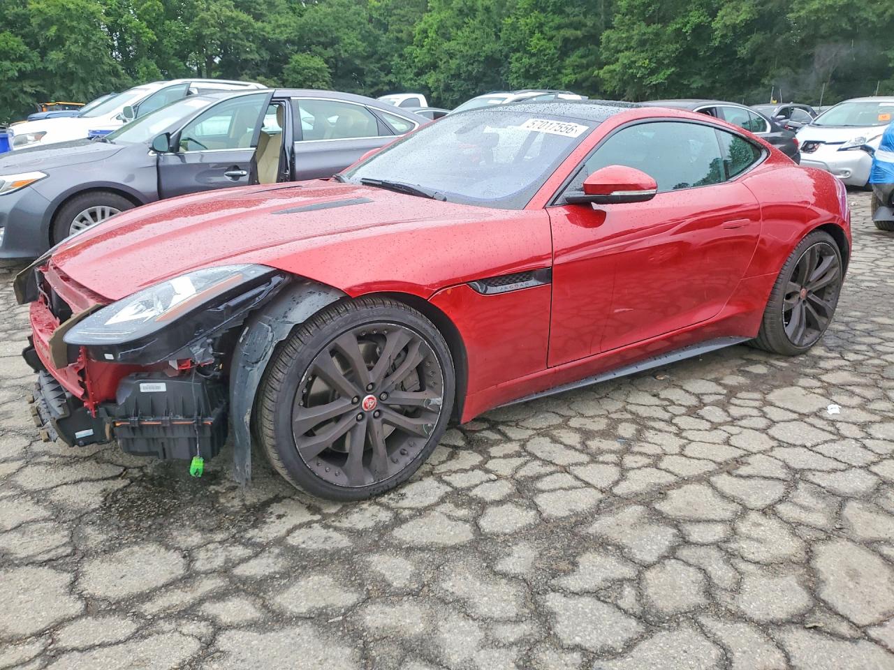 2017 Jaguar F-Type S, VIN SAJWA6BU6H8K45426 — Front end
