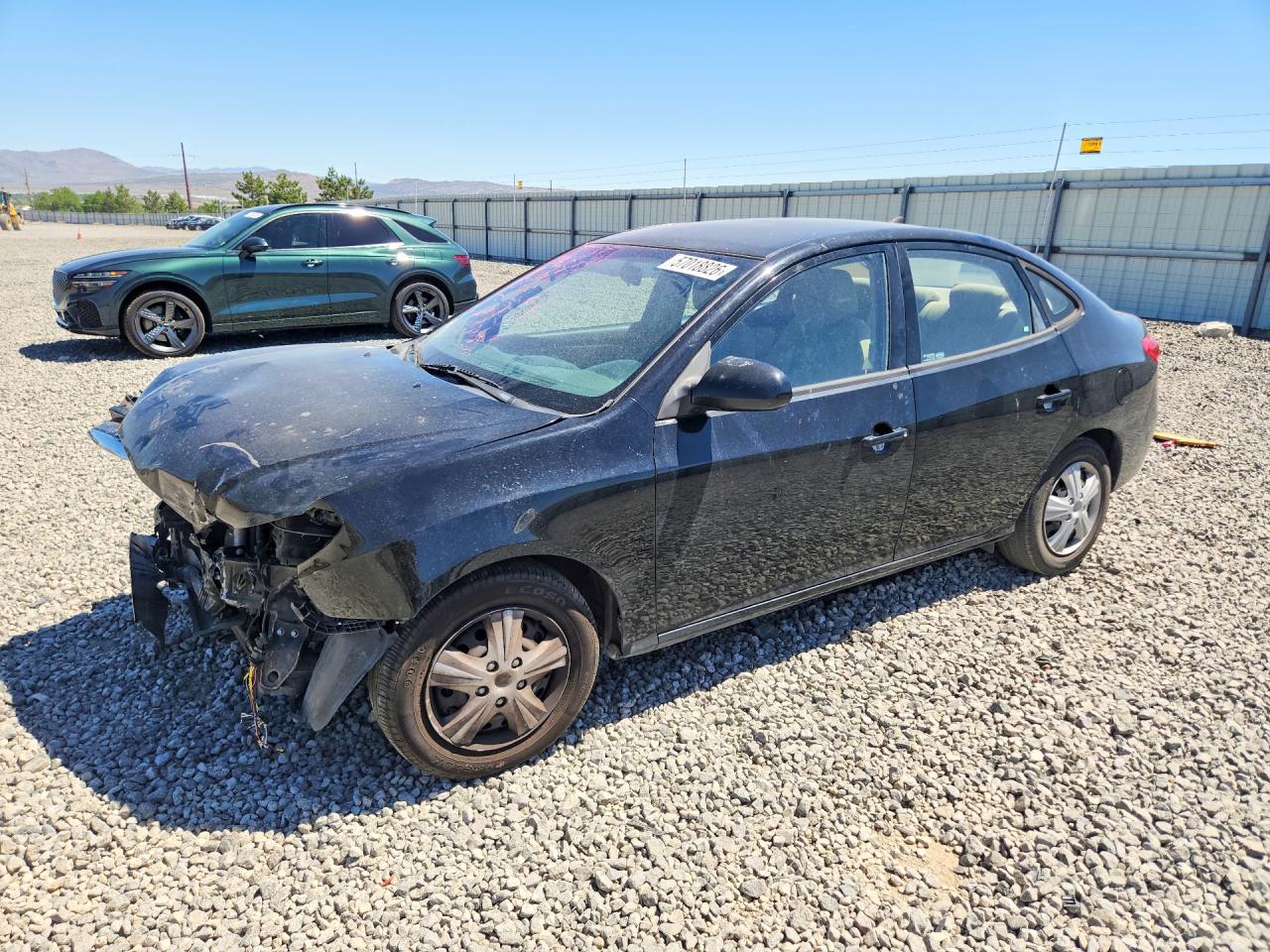 2010 Hyundai Elantra GLS, VIN KMHDU4AD1AU014946 — Front end