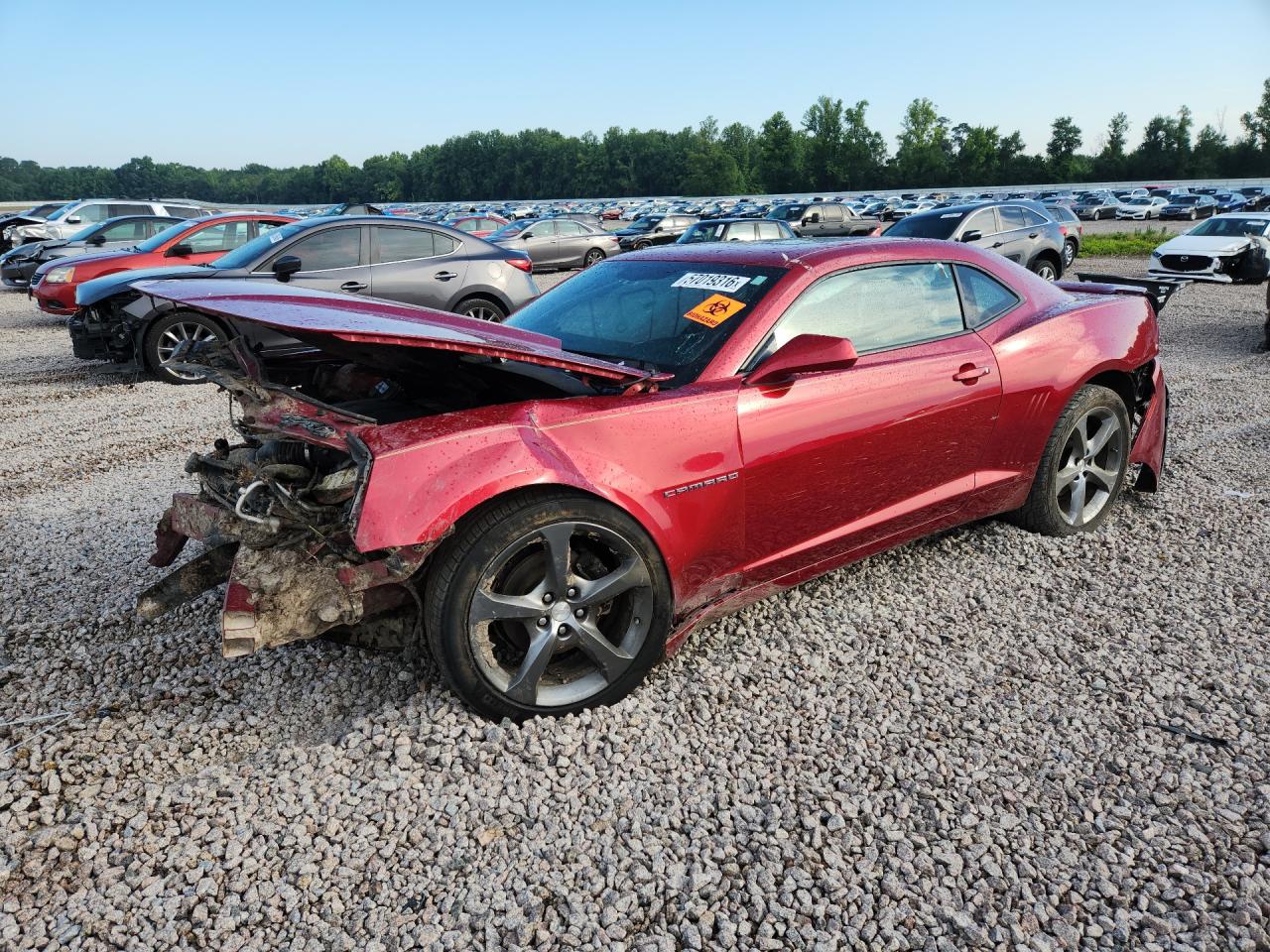 2014 Chevrolet Camaro LT, VIN 2G1FC1E35E9254531 — Front end