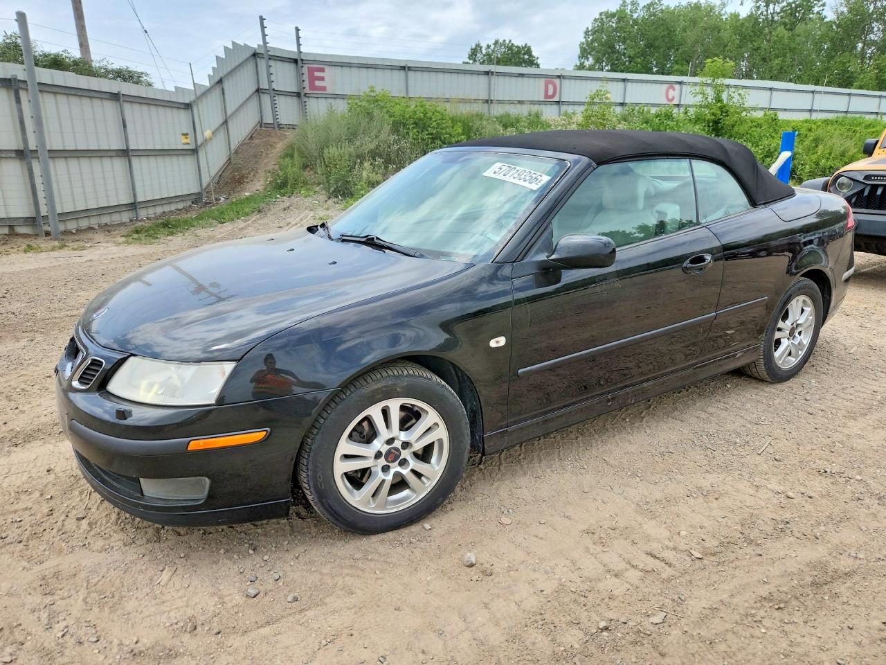 2006 Saab 9-3, VIN YS3FD79Y566104045 — Front end
