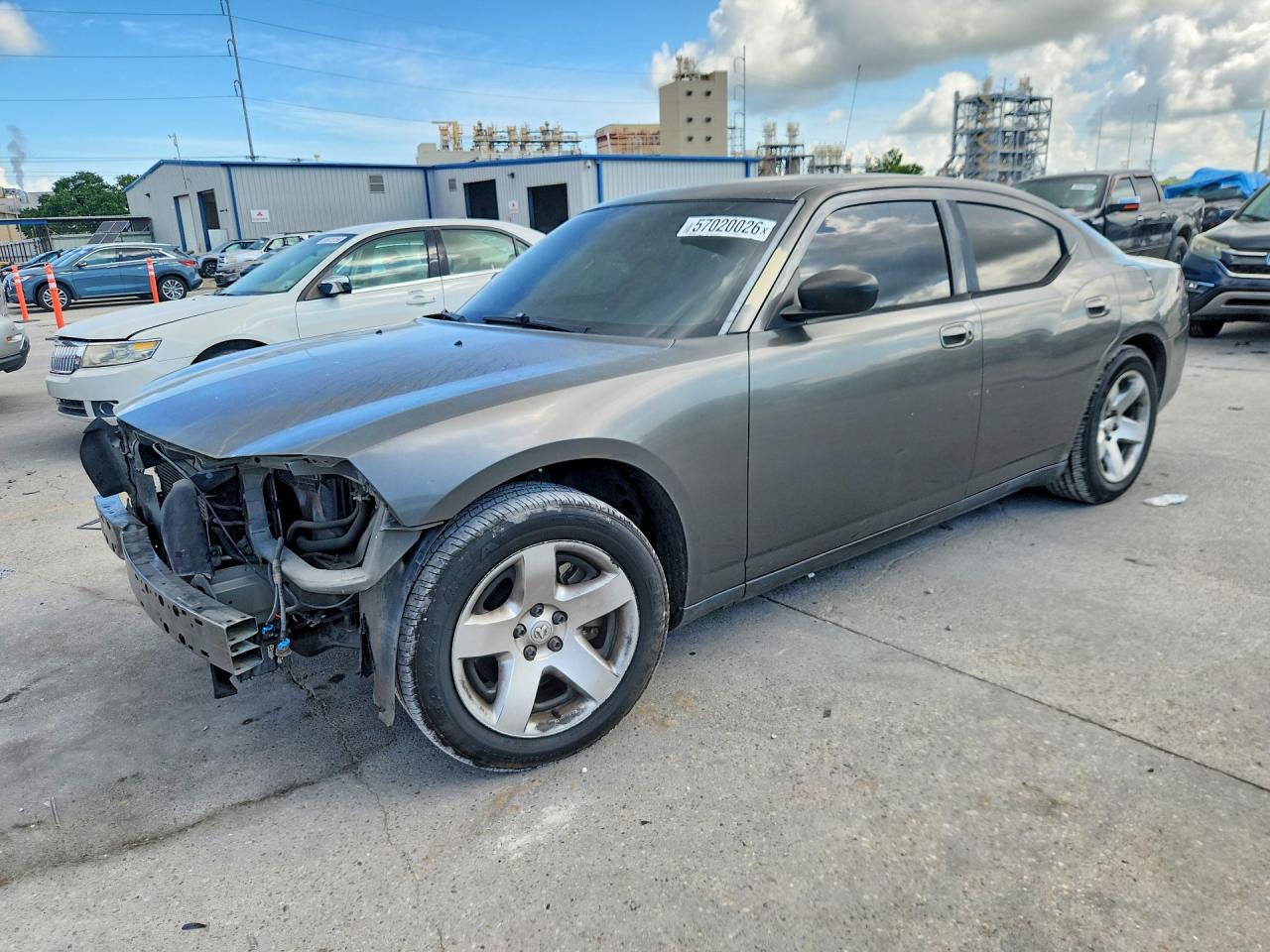 2010 Dodge Charger Police, VIN 2B3AA4CT5AH143992 — Front end