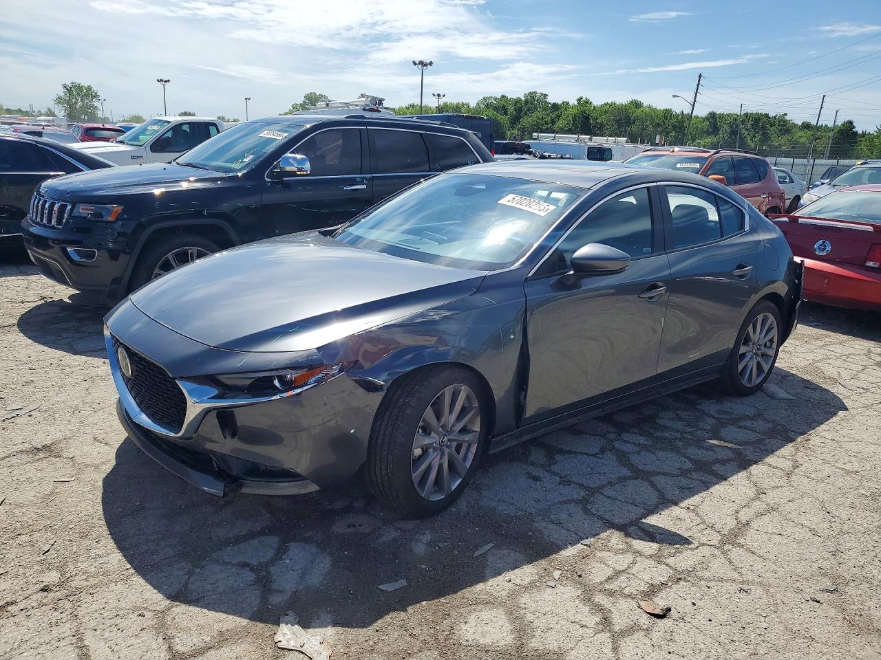 2026 Mazda 3 S Preferred, VIN JM1BPACLXT1872846 — Rear end