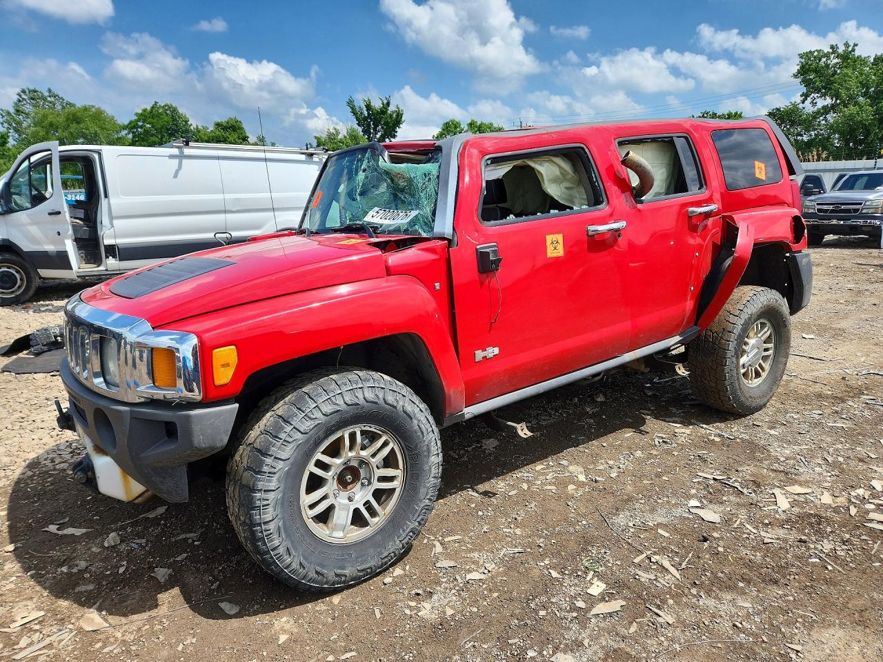 2008 Hummer H3 Luxury, VIN 5GTEN13E488176947 — All over