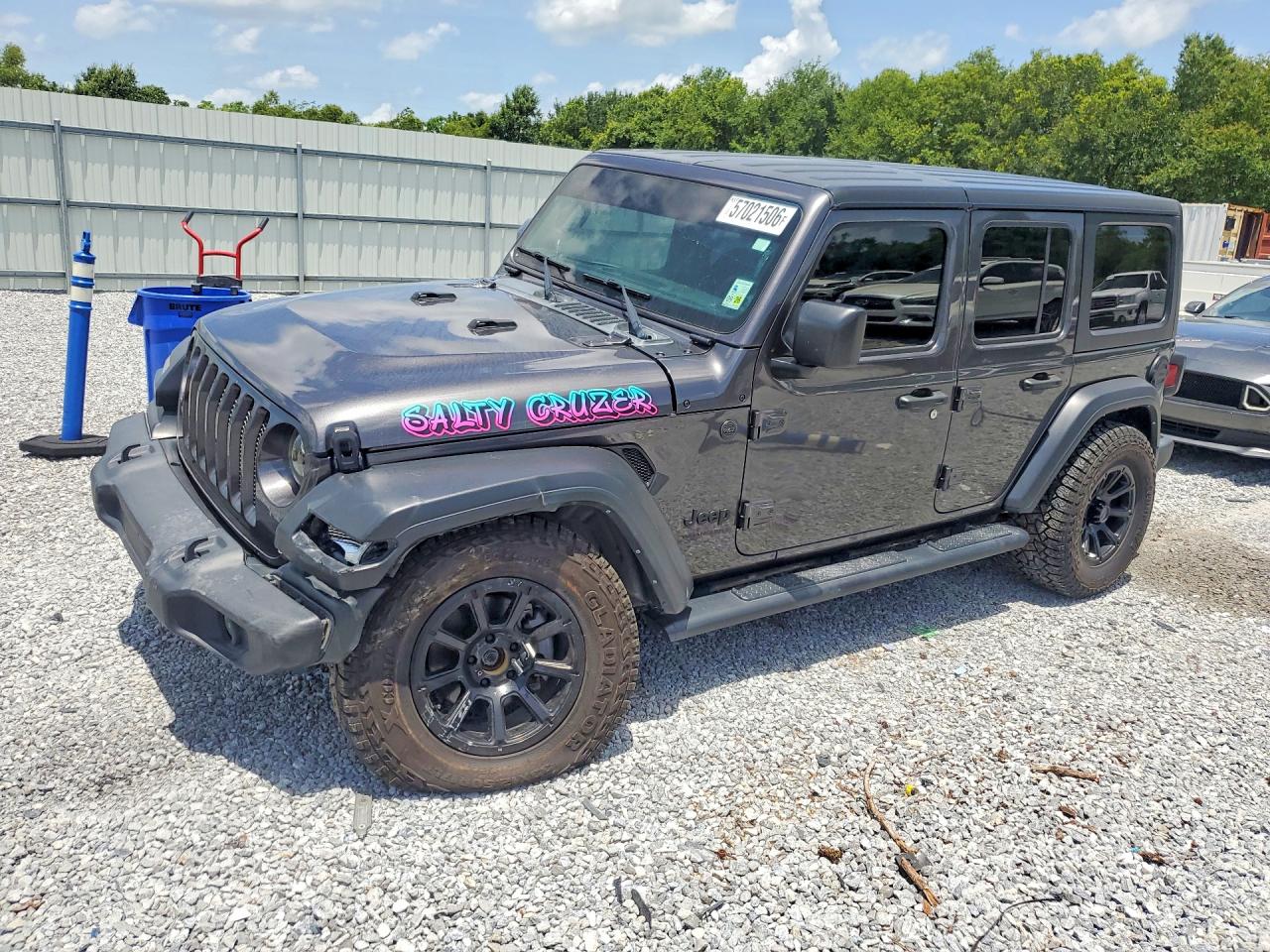 2023 Jeep Wrangler Willys, VIN 1C4HJXDG4PW510083 — Side