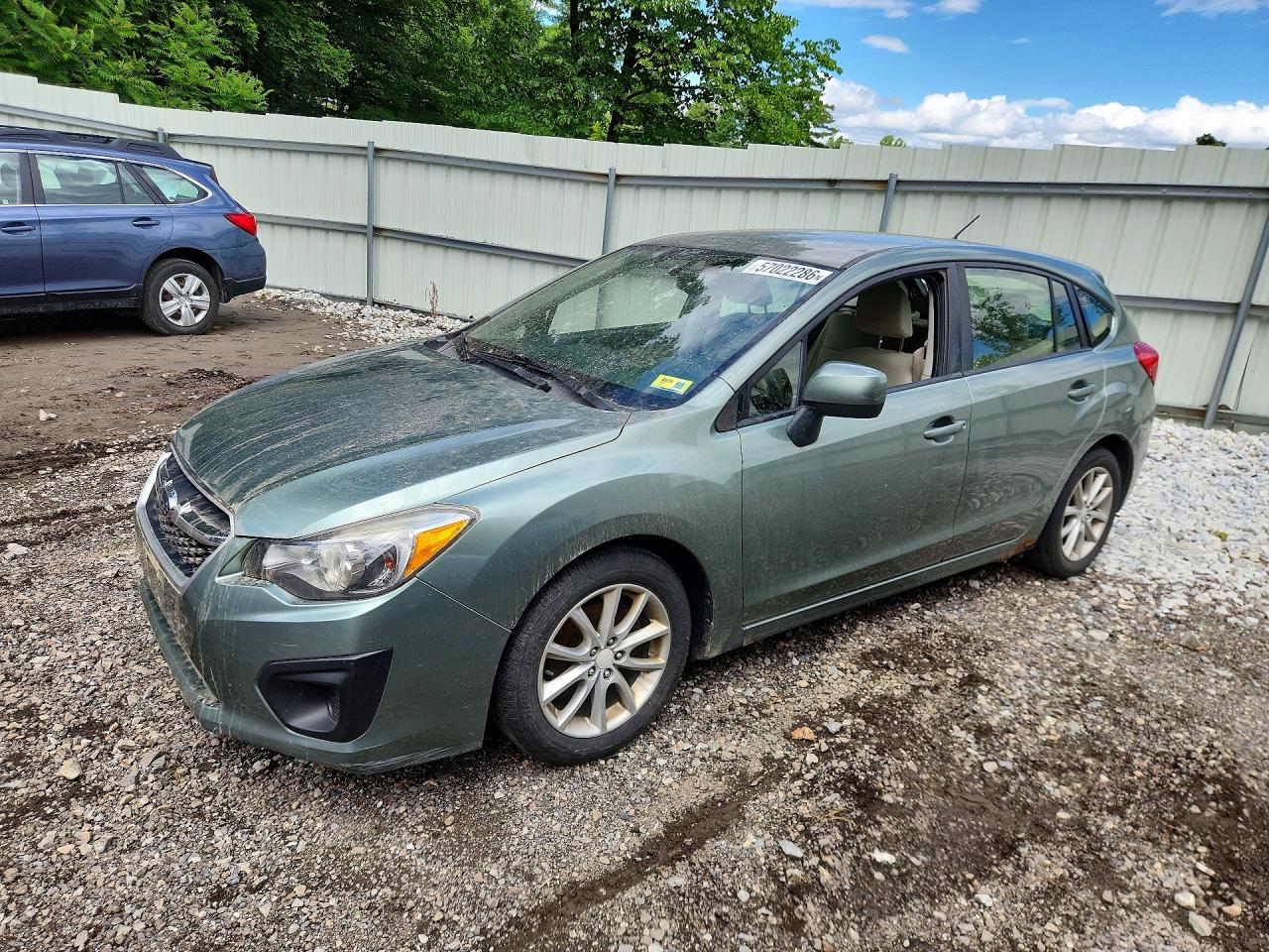 2014 Subaru Impreza Premium, VIN JF1GPAC62E9293764 — Mechanical
