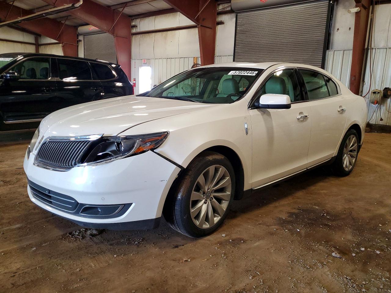 2013 Lincoln MKS, VIN 1LNHL9DK3DG606492 — Front end