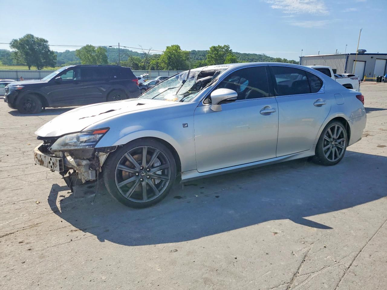 2014 Lexus GS 350, VIN JTHBE1BLXE5042756 — Front end