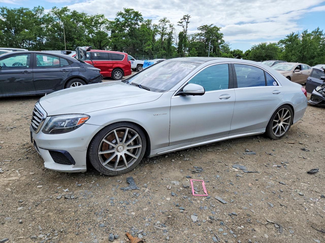 2015 Mercedes-Benz S 63 AMG, VIN WDDUG7JB2FA153042 — Rear end