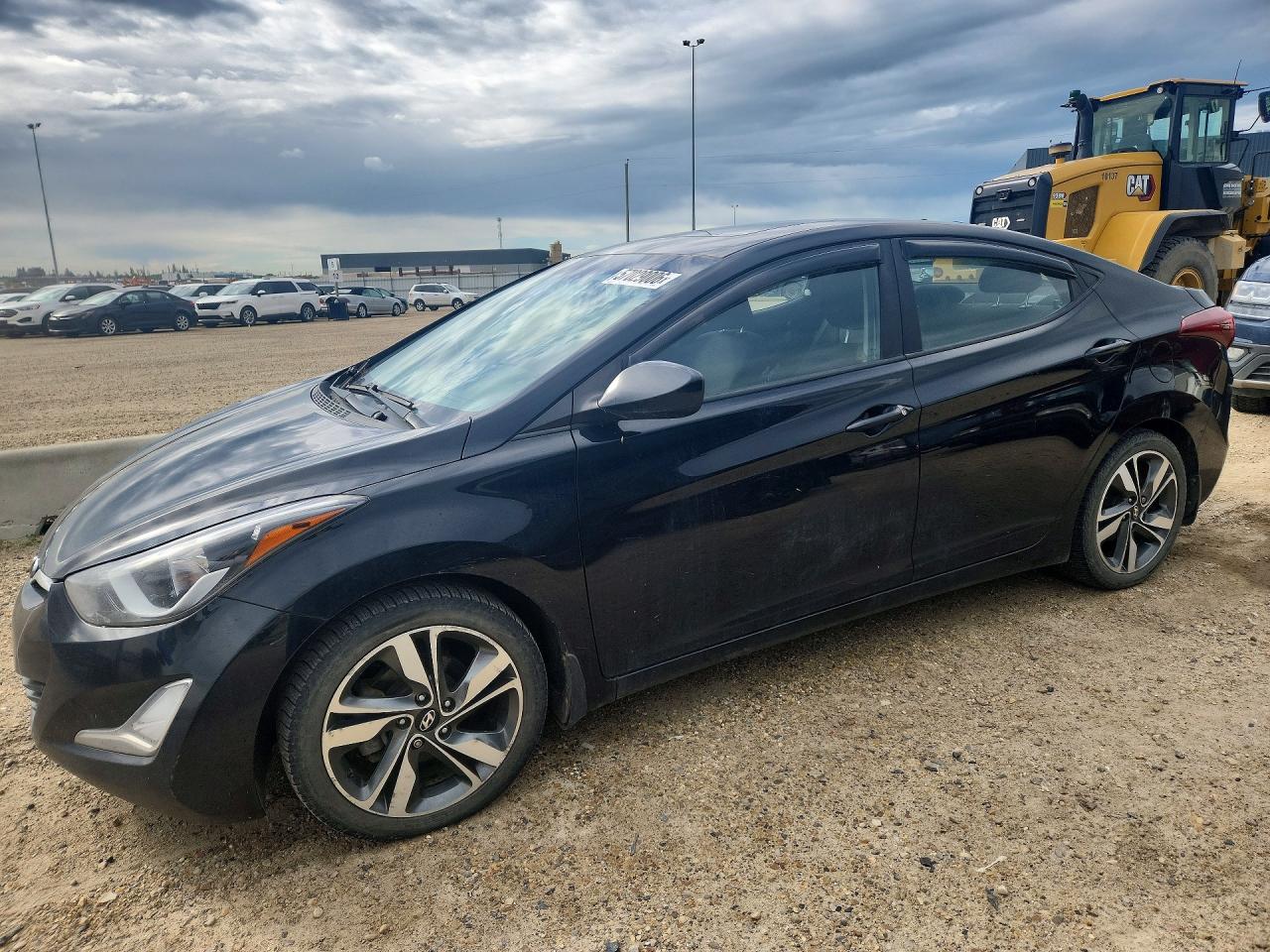 2016 Hyundai Elantra Sport, VIN KMHDH4AH6GU592346 — Side