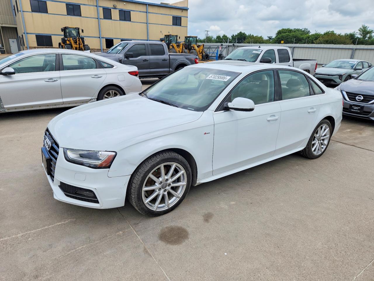 2015 Audi A4 Premium Plus, VIN WAUFFAFL7FN029648 — Water / flood