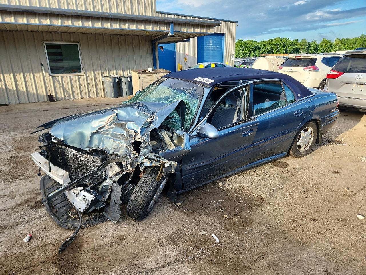 2001 Buick LeSabre Custom, VIN 1G4HP54KX14145365 — Перед