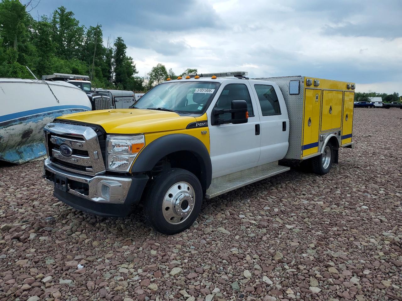 2016 Ford F-450, VIN 1FD0W4HY6GEA75889 — Front end