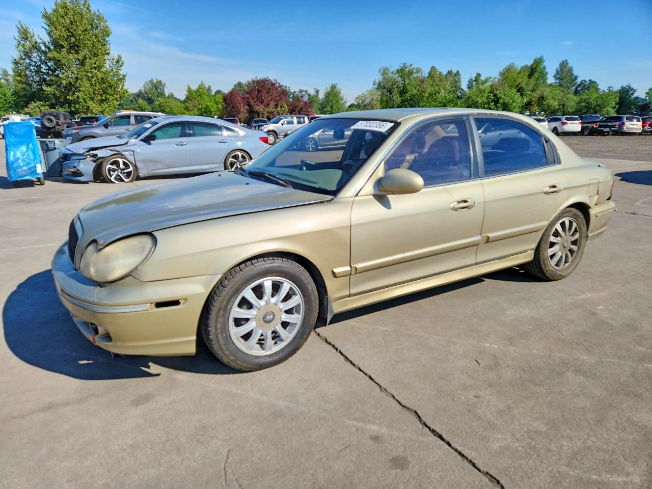 2004 Hyundai Sonata GLS, VIN KMHWF35H24A932978 — Side