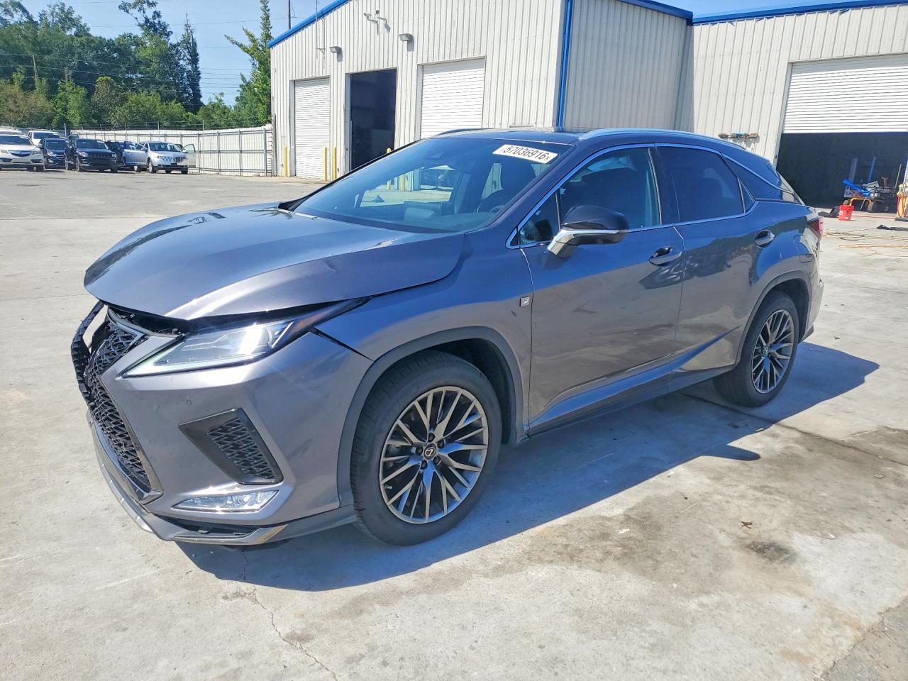 2022 Lexus RX 350 F Sport, VIN 2T2YZMDA2NC347437 — Front end