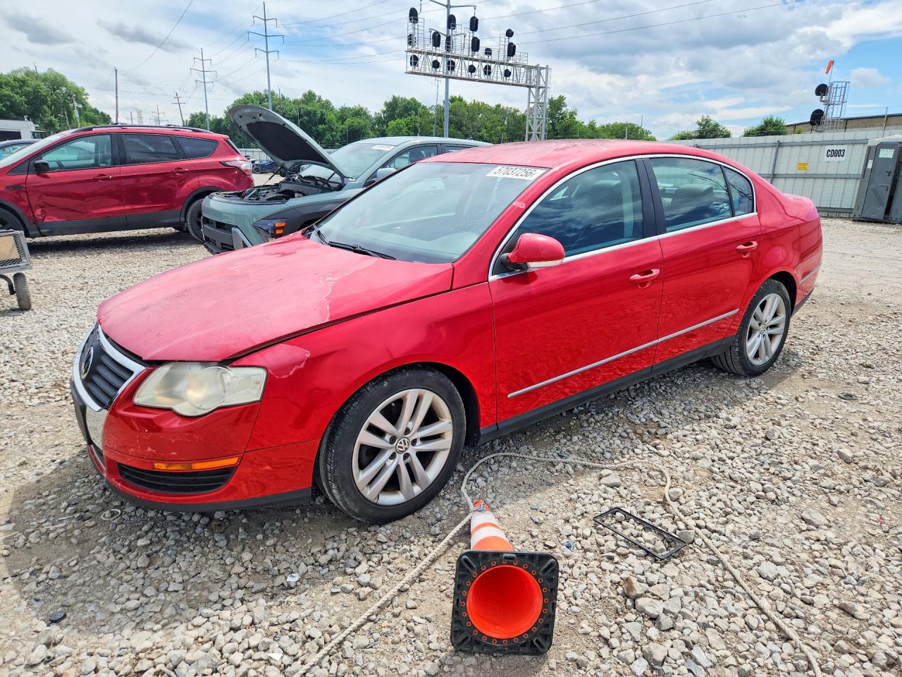 2008 Volkswagen Passat Turbo, VIN WVWJK73C18P005823 — Front end