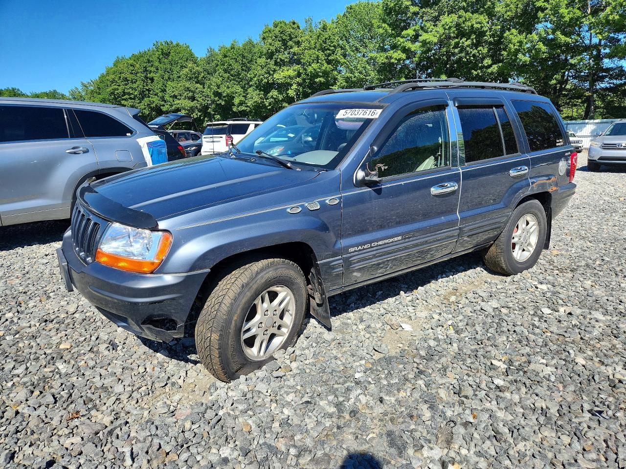 2000 Jeep Grand Cherokee Limited, VIN 1J4GW58N0YC423241 — Front end