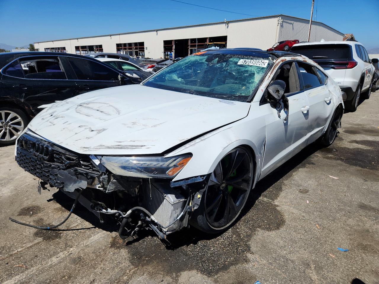 2021 Audi RS 7, VIN WUAPCBF24MN903029 — Rollover