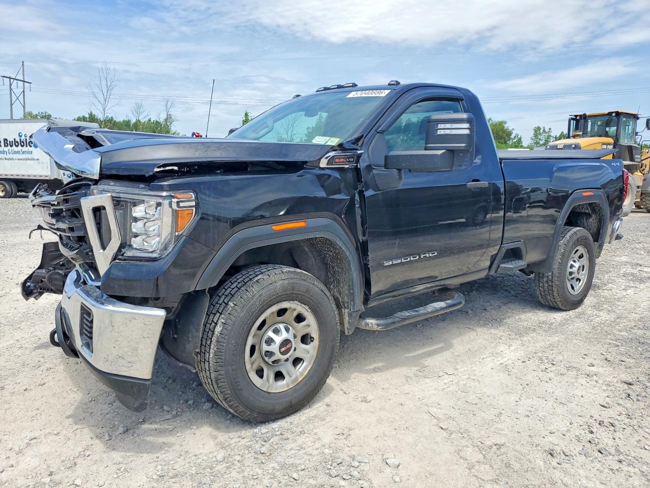 2022 GMC Sierra 3500HD Pro, VIN 1GT39SE79NF274497 — Front end