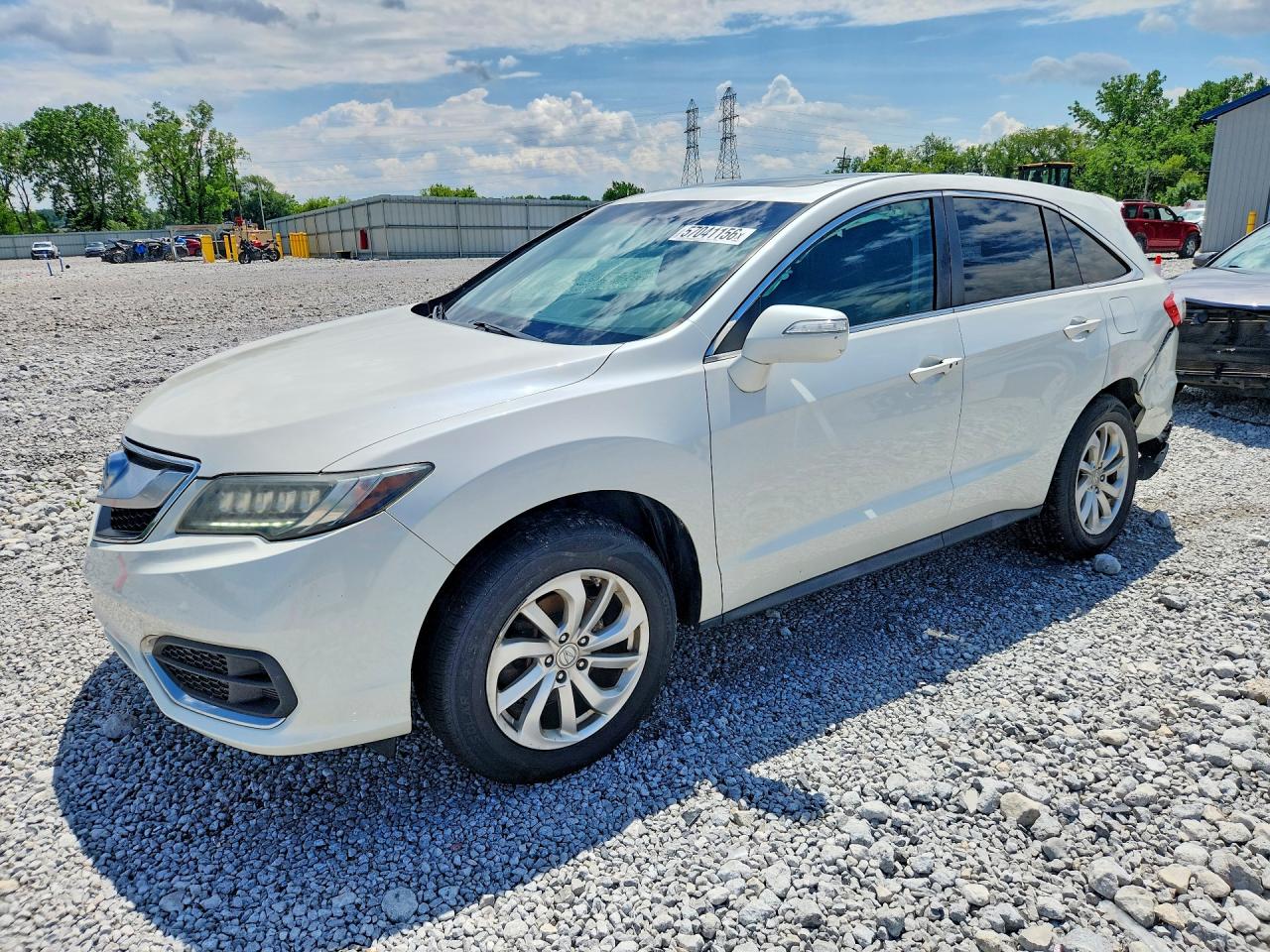 2017 Acura RDX, VIN 5J8TB4H31HL032674 — Rear end