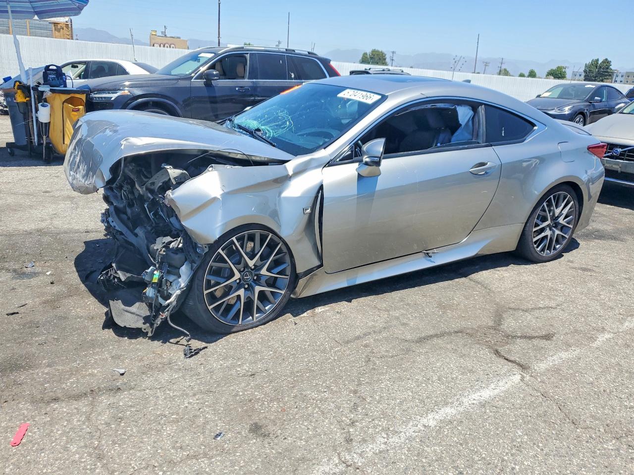 2017 Lexus RC 200t F Sport, VIN JTHHA5BC0H5005622 — Front end