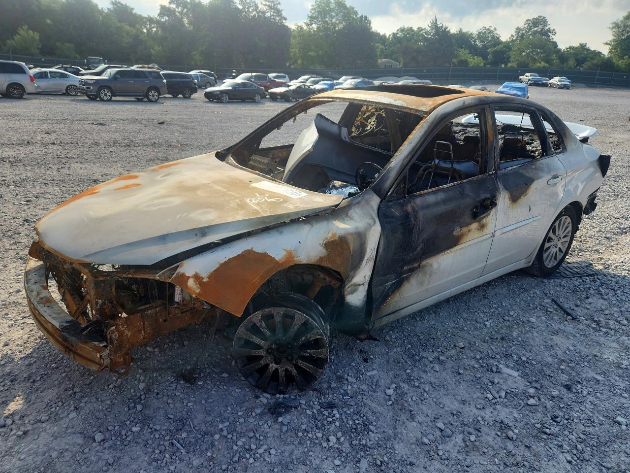 2010 Subaru Impreza i Premium, VIN JF1GE6B66AH500645 — Burn