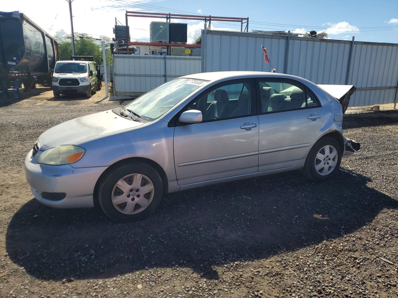 2007 Toyota Corolla CE, VIN 1NXBR32E27Z930781 — Rear end