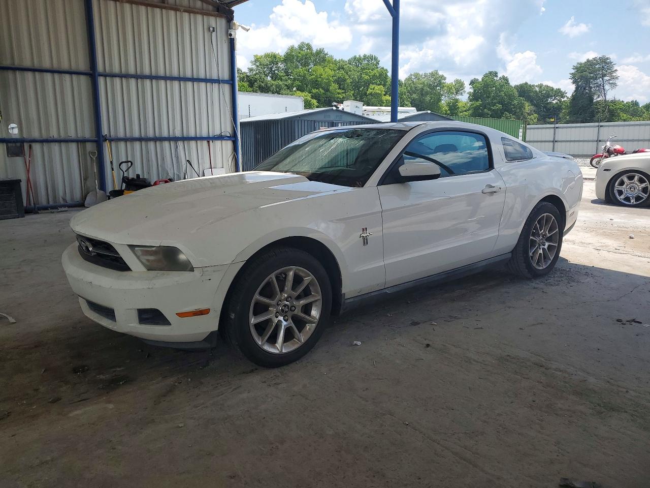 2010 Ford Mustang V6, VIN 1ZVBP8AN8A5128968 — Roof