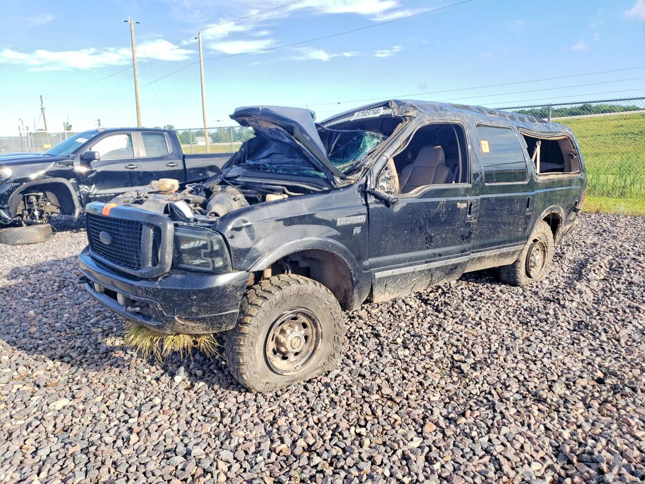 2004 Ford Excursion Limited, VIN 1FMNU43S74EB31655 — Rollover