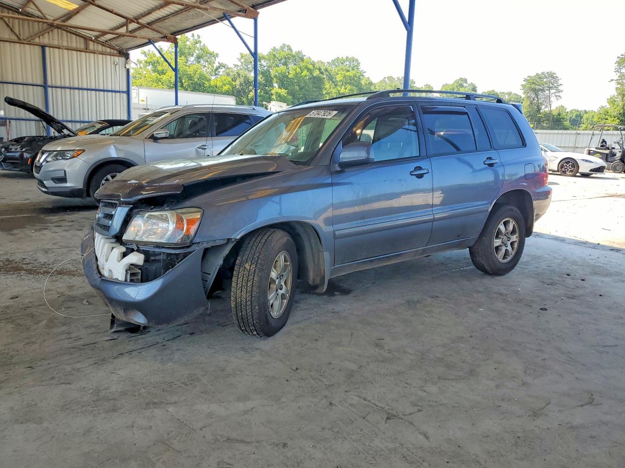 2006 Toyota Highlander w/3rd Row, VIN JTEDP21A660101757 — Rollover