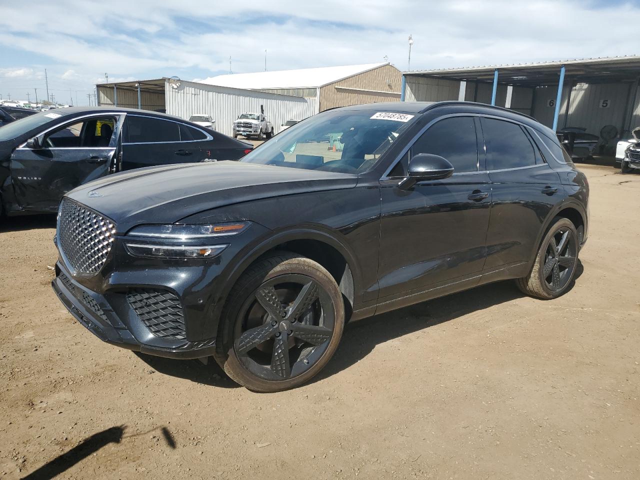 2022 Genesis GV70 Sport, VIN KMUMCDTC3NU036607 — Auction photo