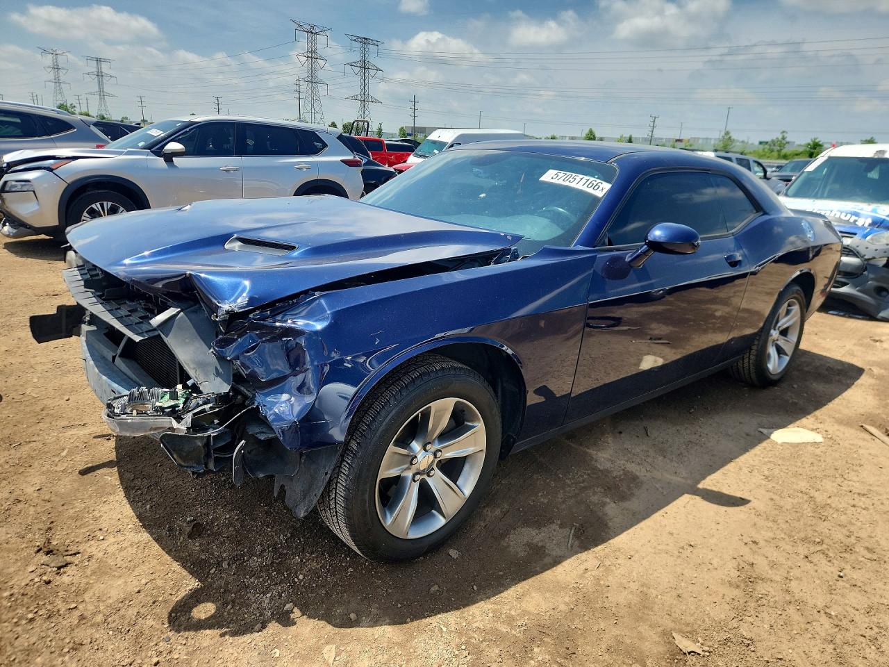 2015 Dodge Challenger SXT, VIN 2C3CDZAGXFH723946 — Front end