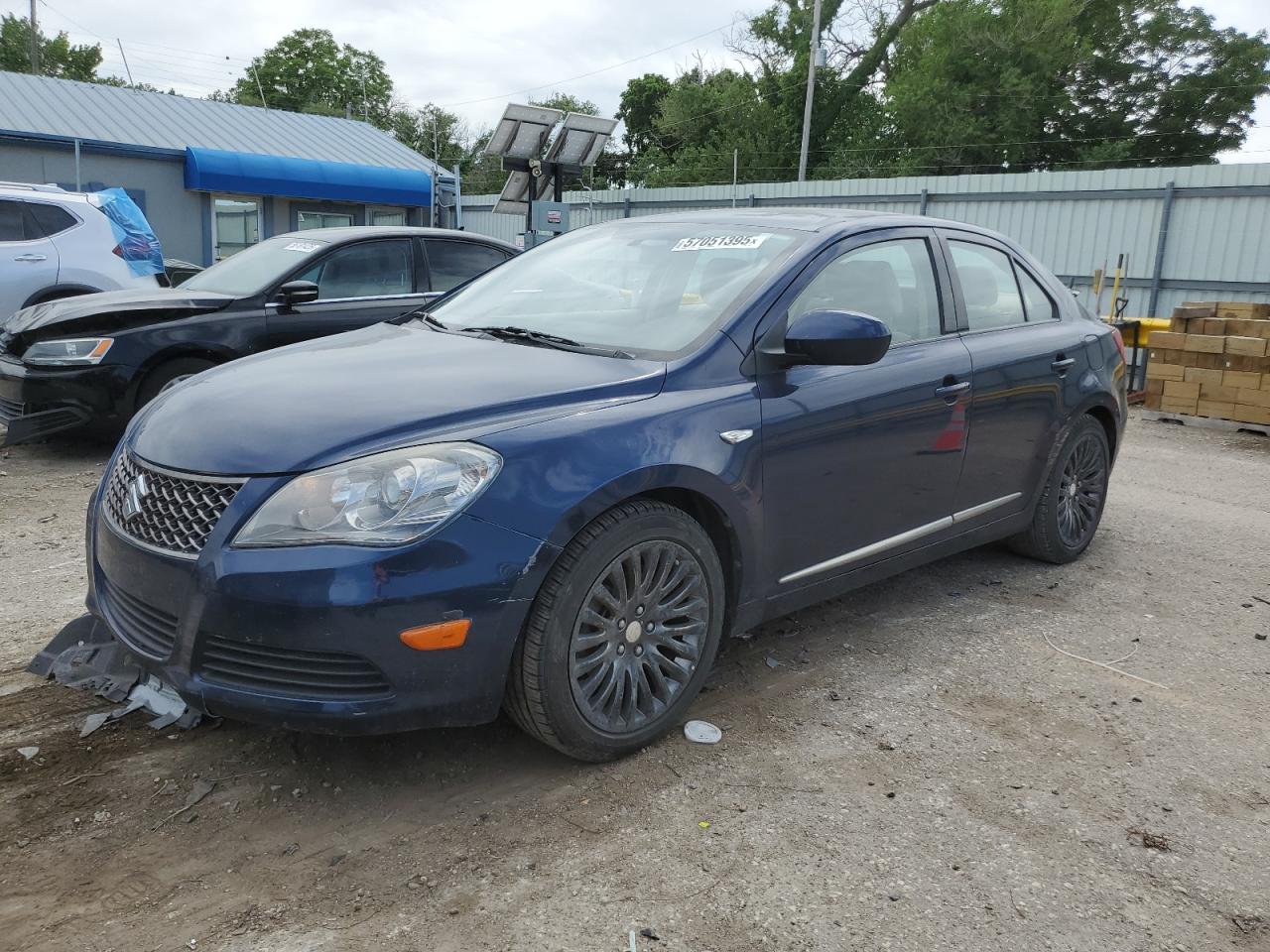 2012 Suzuki Kizashi SE, VIN JS2RE9A37C6101341 — Rear end